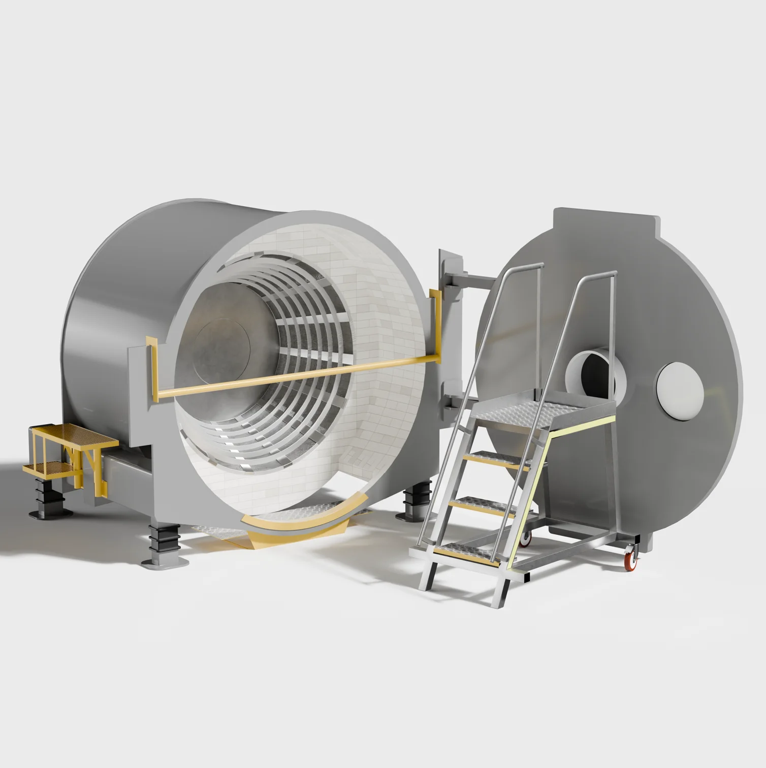 Coal Centrifuge Access Options